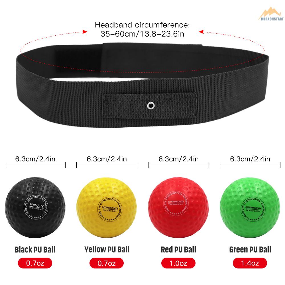 มวยBoxing Reflex Ball Boxing Balls with Headband Punching Speed Fight