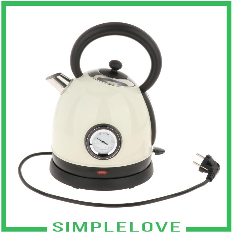 [SIMPLELOVE] Electric Kettle Retro Style Portable Water Kettles Auto