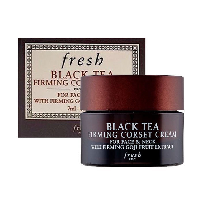 Fresh Black Tea Firming Corset Cream 7ml บำรุงสำหรับผิวหน้าและลำคอ