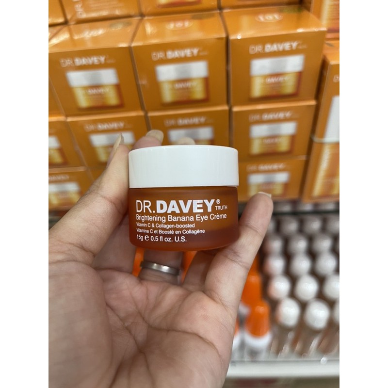 DR. DAVEY Brightening Banana Eye Creme 15g.ครีมบำรุงรอบดวงตา Shopee