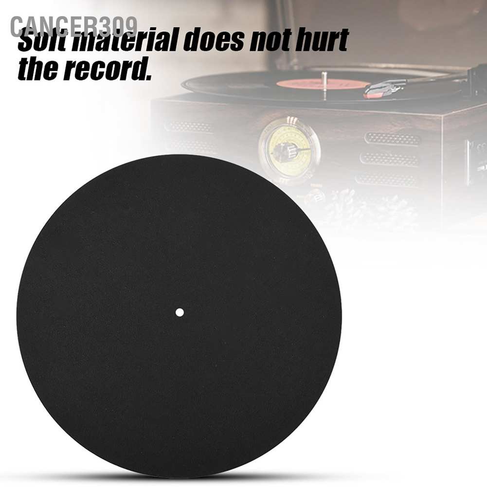 Cancer309 1PCS Ultrathin Antistatic Vinyl Turntable Record Pad
