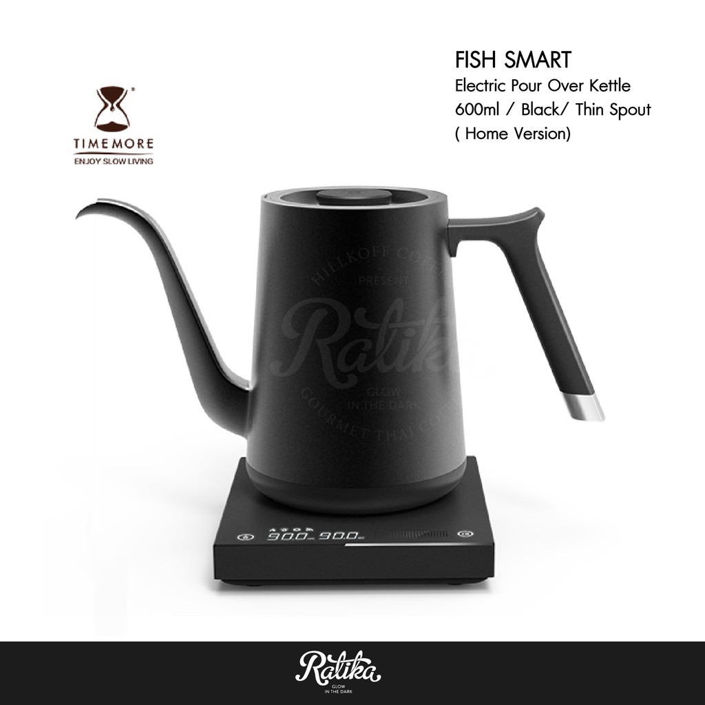 Ratika TimeMore FISH SMART Electric Pour Over Kettle 600ml