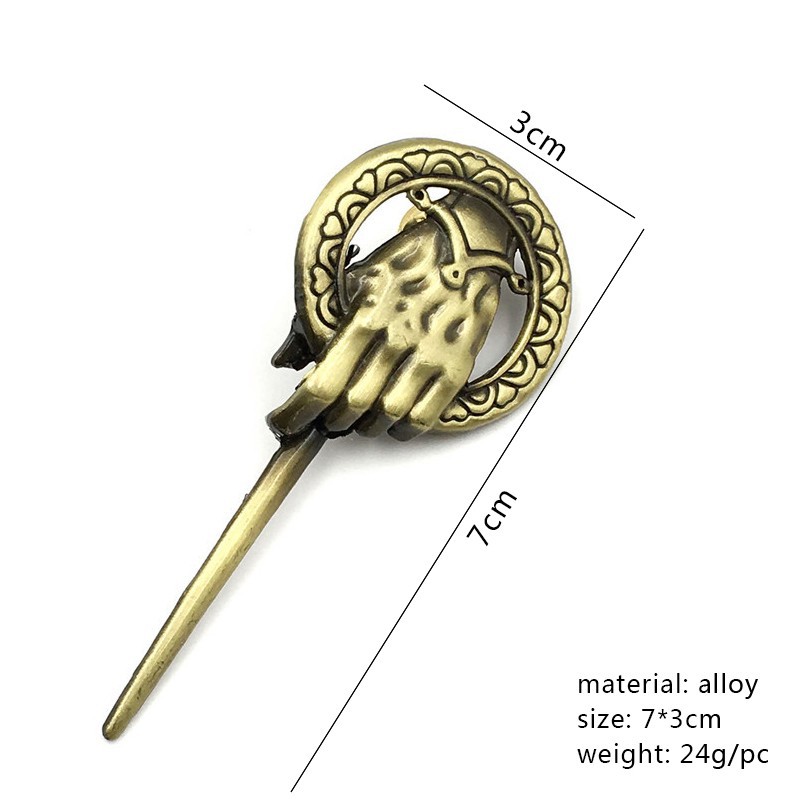 ชุดของเล่นเกมGame Of Thrones Hand Of The King Scepter โมเดลตุ๊กตาของ