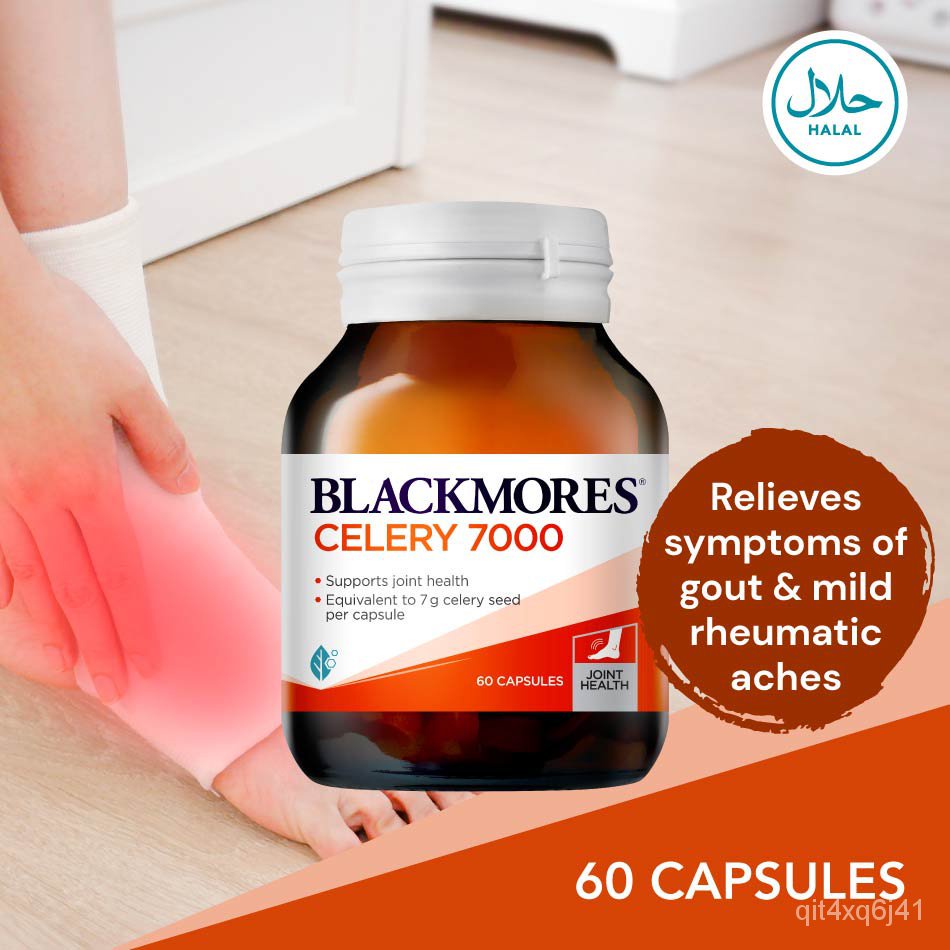 4edi Blackmores Celery 7000 60 capsules Joint Pain Relief qit4xq6j41
