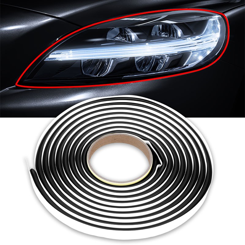 ปรับโฉม&Headlight Glue Rubber Glue seal Snake Gum Headlight Sealant