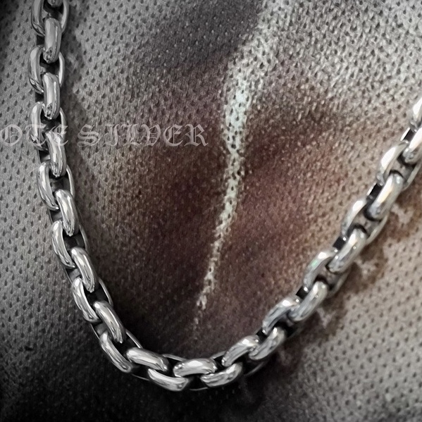 สร้อยคอเงินแท้ ลายโซ่ตัน HEAVY Necklace Sterling Silver 925 NSNL8673