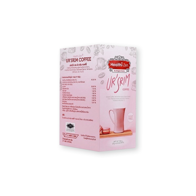 กาแฟคังเซน สลิมคอฟฟี่ Srim Coffee เครื่องดื่มกาแฟรสเข้มข้น แคลอรี่ต่ำ