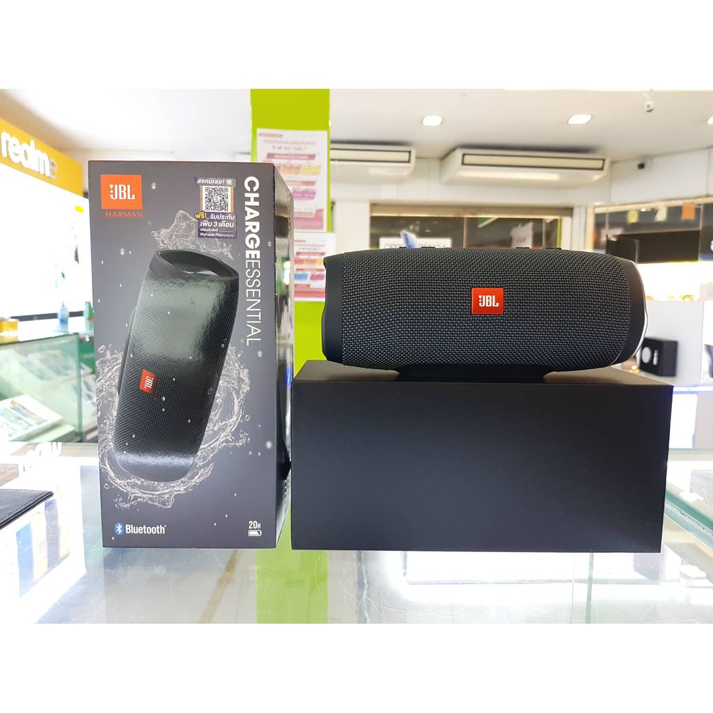 ลำโพงบลูทูธ JBL Charge Essential Portable waterproof speaker Shopee Thailand