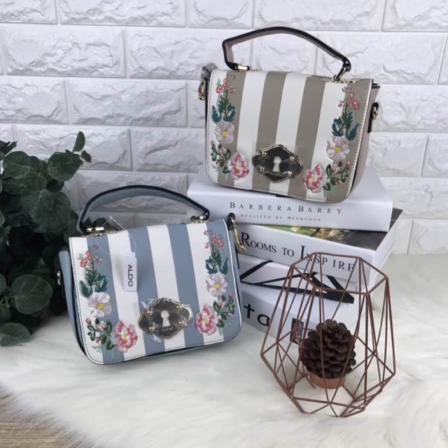 New!! ALDO FLORAL CROSSBODY BAG Shopee Thailand