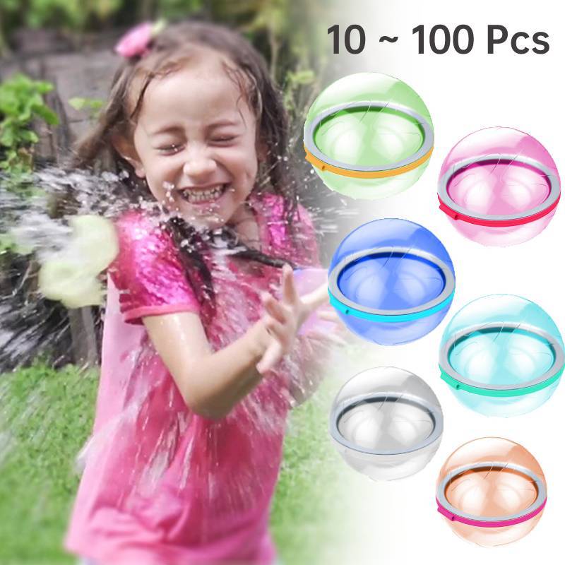 Ready StockReusable Bomb Water Balloons Quick Filling Splash