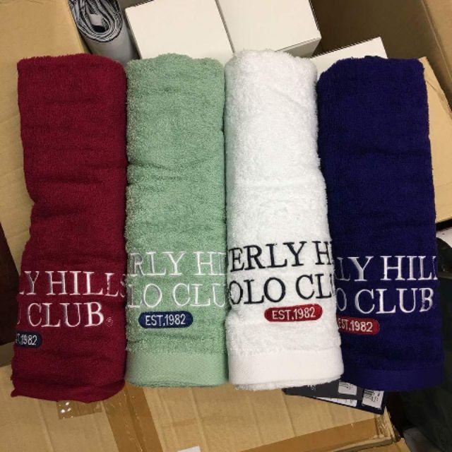 New Beverly Hills Polo Club Towel พร้อมส่ง Shopee Thailand
