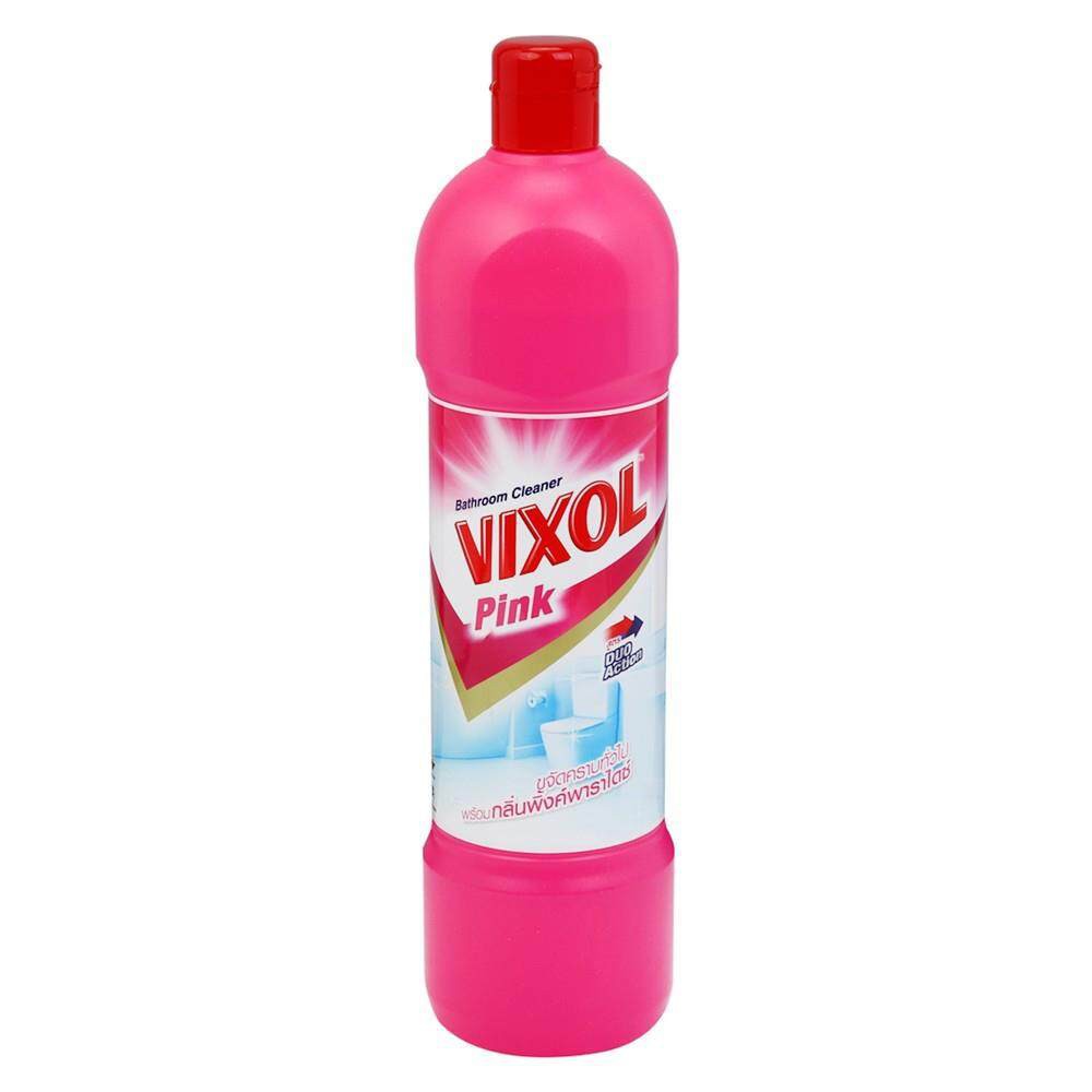 น้ำยาทำความสะอาดห้องน้ำ VIXOL 900ml ชมพู Floor Cleaner น้ำยาทำความสะอาด