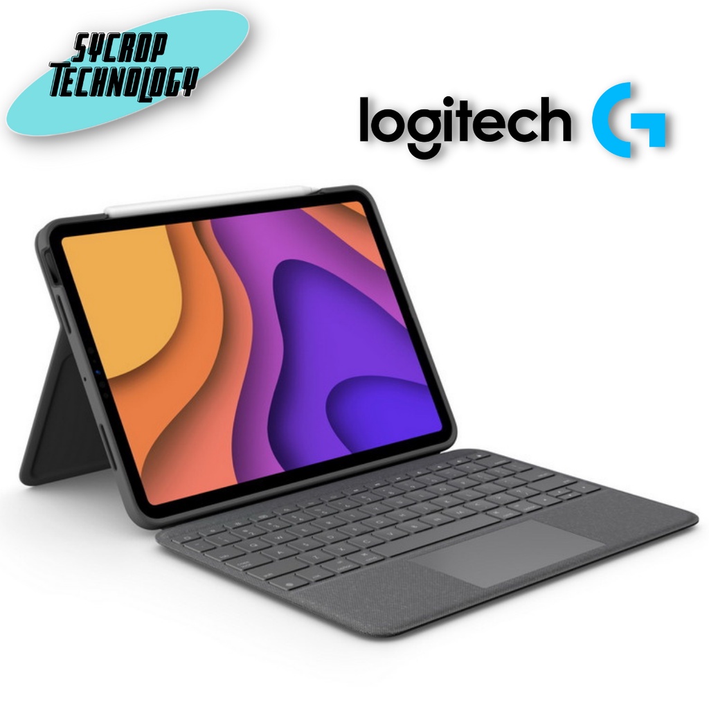 LOGITECH Backlit Keyboard Case With Trackpad Folio Touch For iPad Air