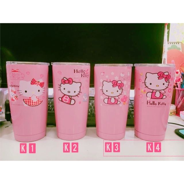 แก้ว YETI ลายคิตตี้ Hello Kitty ขนาด 20 Oz. ***เทสไอน้ำก่อนส่งทุกใบ