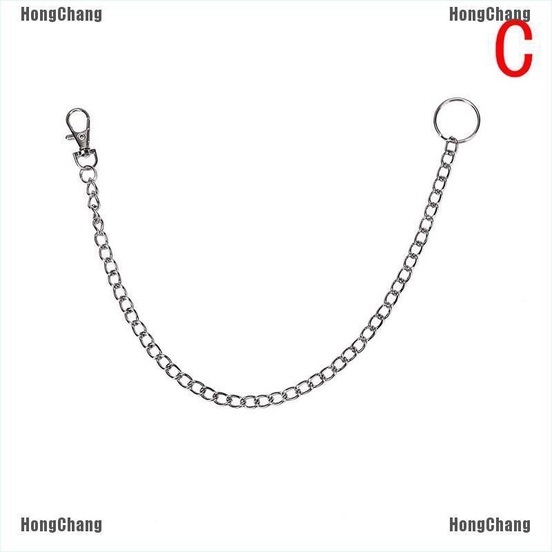 [LHGC] Punk Extra Long Hipster Key Wallet Belt Ring Clip Chain keychain