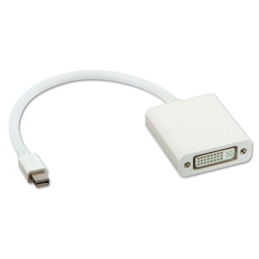 ตัวแปลง Mini Display Port to DVI Cable converter (White)437 Shopee