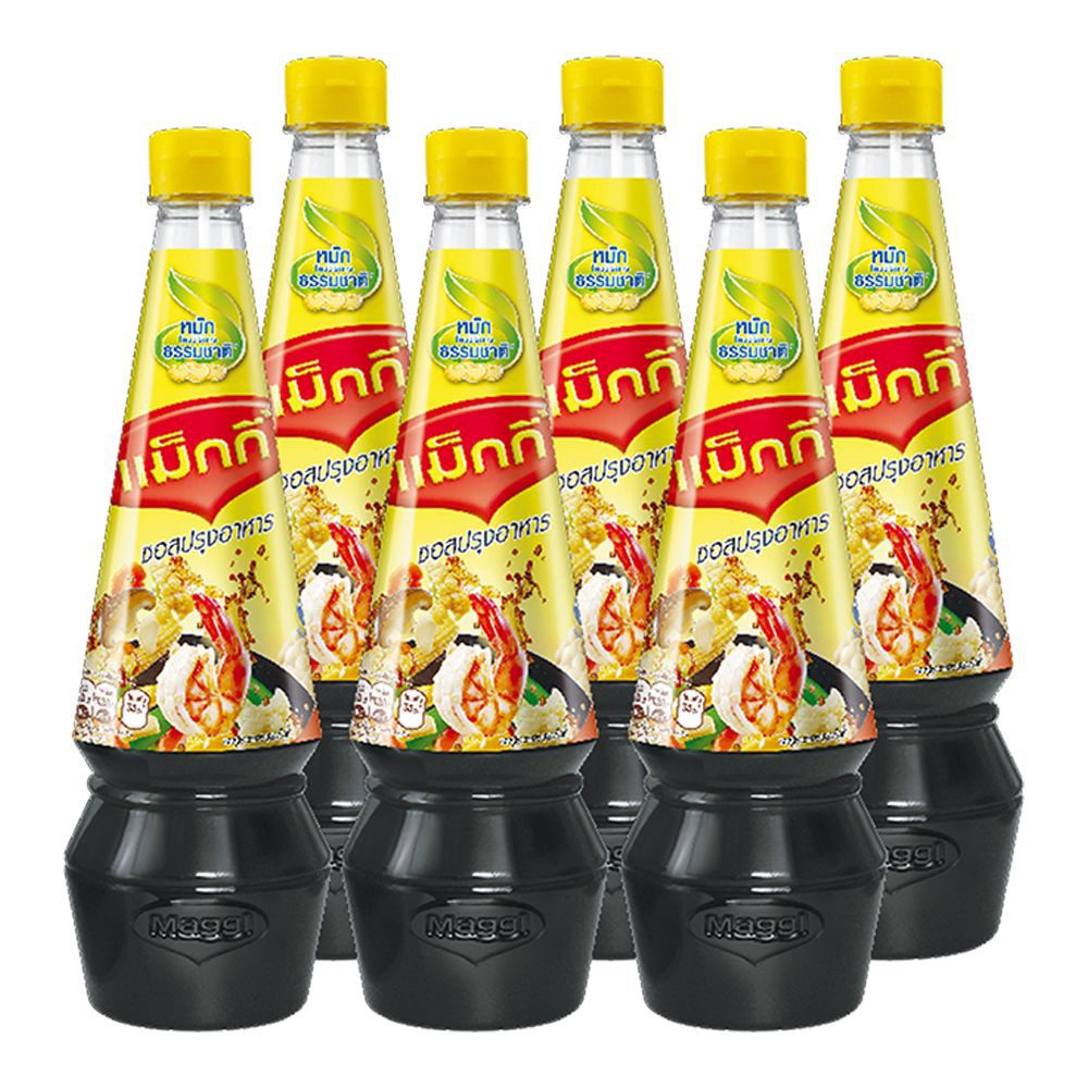 Maggi Seasoning Sauce 200ml.×Pack6 แม็กกี้ ซอสปรุงอาหาร 200มล.×แพ็ค6