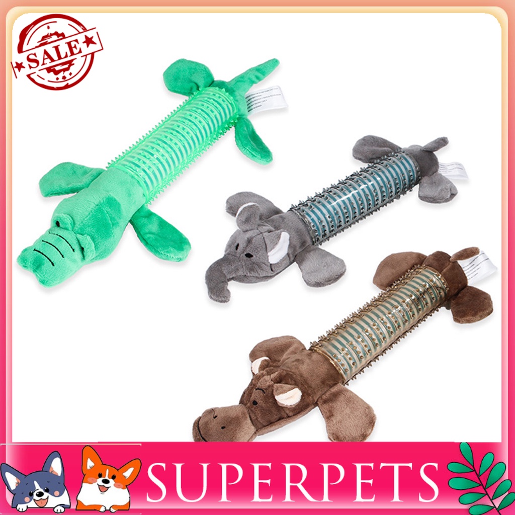 Dog Cartoon Animal Shape Bite Resistant Teeth Cleaner Molar with