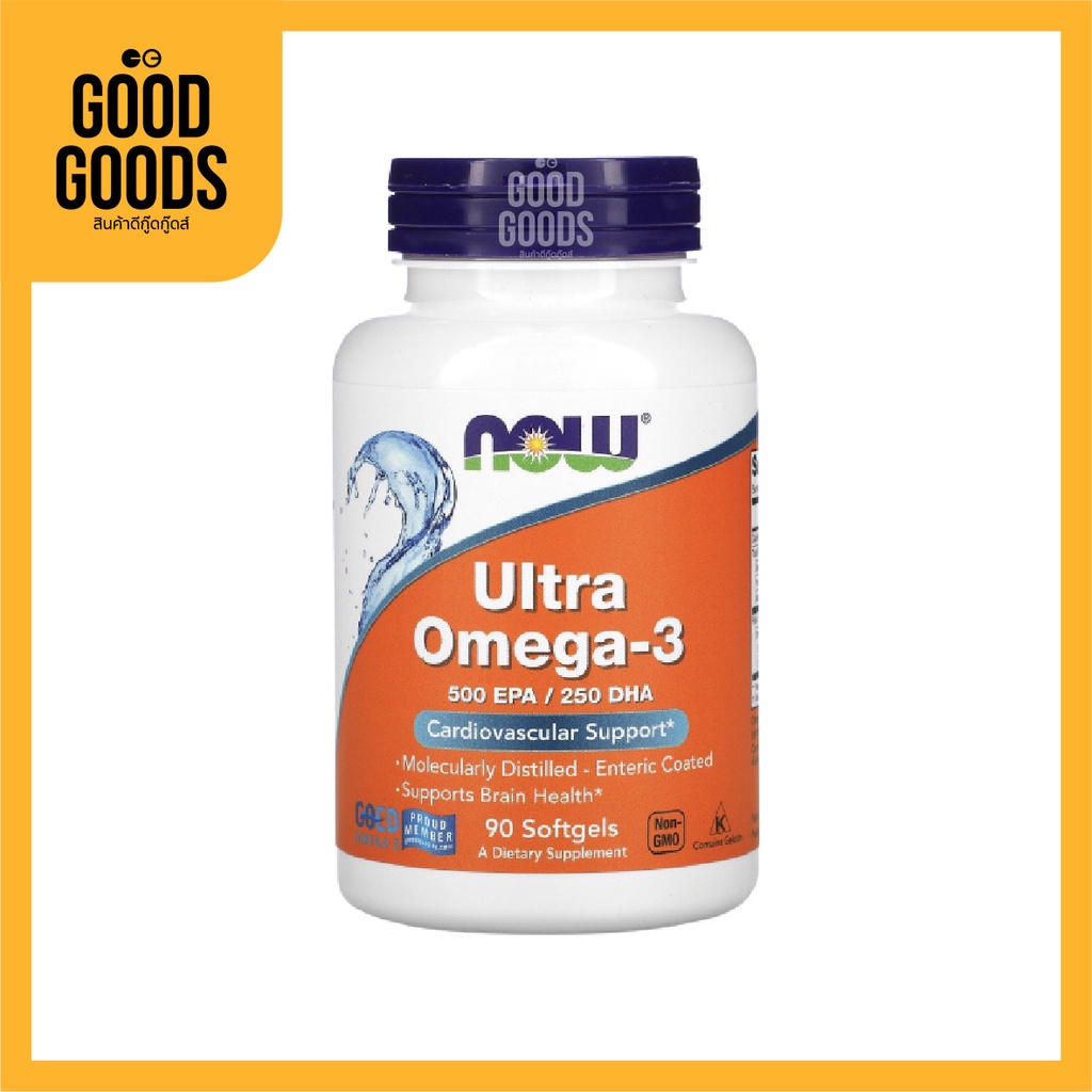 พร้อมส่ง! Omega 3 High EPA 500 DHA 250 (90 Softgels) USA ของแท้100