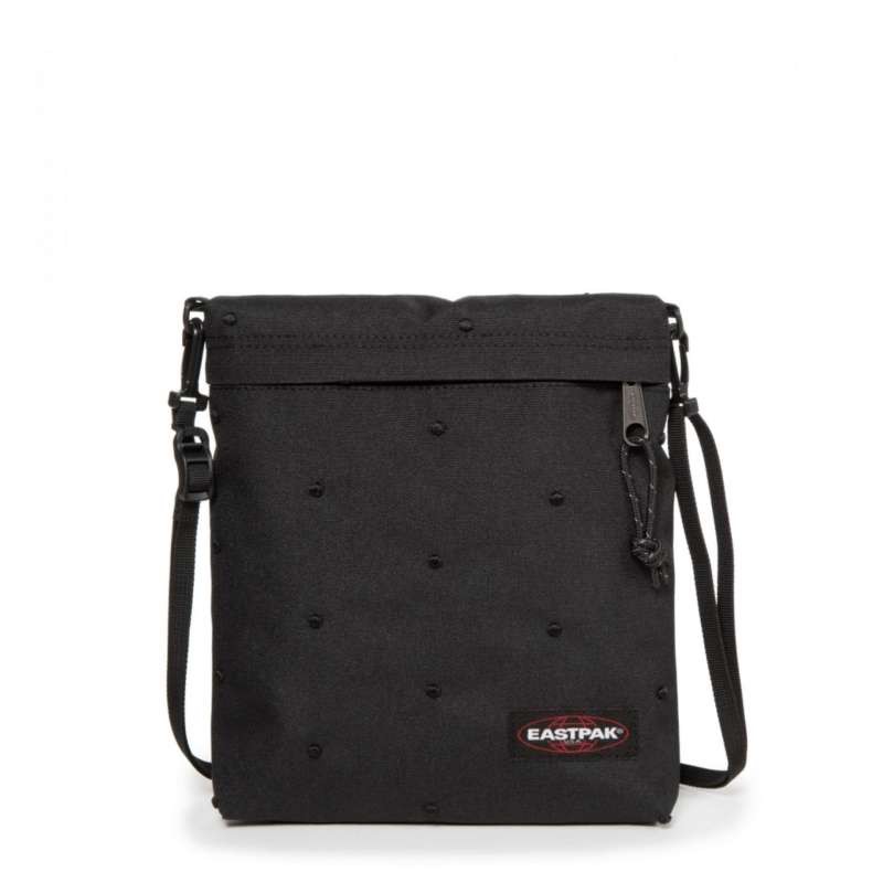 EASTPAK รุ่น LUX Garnished Black กระเป๋าสะพายข้าง EK53D92V eastpak