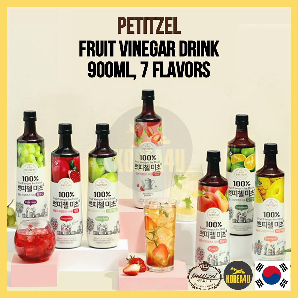 [Korean Food] CJ Petitzel Micho Fruit Vinegar Drink 900ml kZqf Shopee Thailand