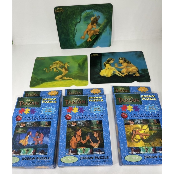 การ์ดสามมิติ Tarzan และ Jigsaw Tarzan Shopee Thailand