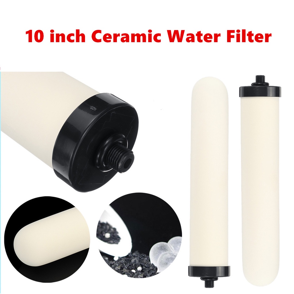 กรองน้ำ103939 Ceramic Water Filter Candle Activated Carbon For Deskto