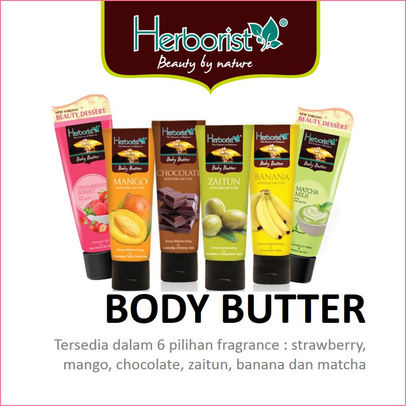 Herborist Body Butter ชุดบอดี้ซีรีส์ 80กรัม mccantika.th ThaiPick