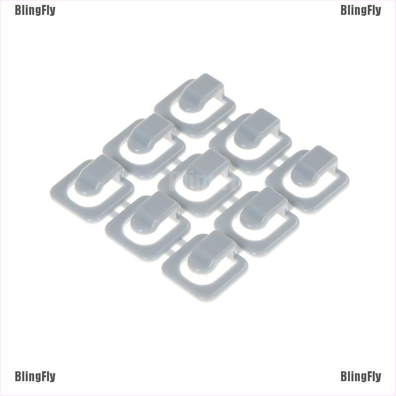 Bling 18pcs Cable Cord Wire Line Organizer Clips Fixer Fastener Tidy