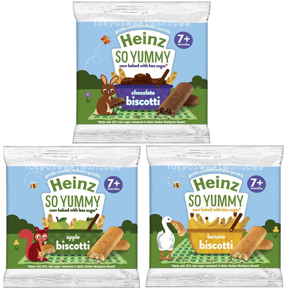 Heinz Biscotti So Yummy ไฮนซ์ บิสคอตติ บิสกิตสัญชาติอิตาเลี่ยน นำเข้า