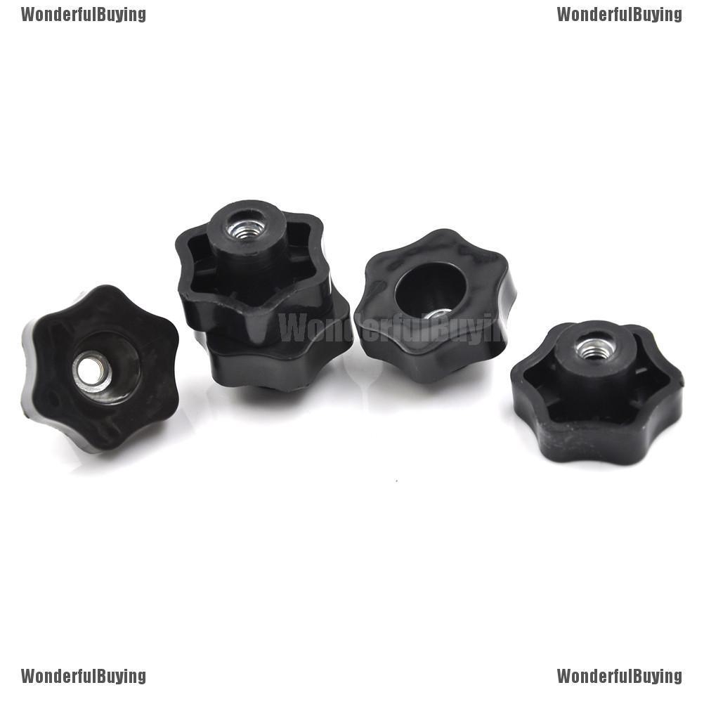 Wbth น็อตลูกบิด รูปดาว M6 ตัวเมีย 4 ชิ้น | Shopee Thailand