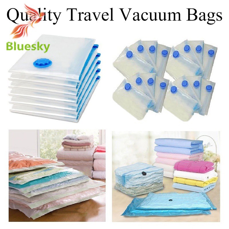 Bags Vacuum Storage Space Saving Bag Vac Bag Vacum Bags Seal Bags Travel Suitcase blueskym1.th