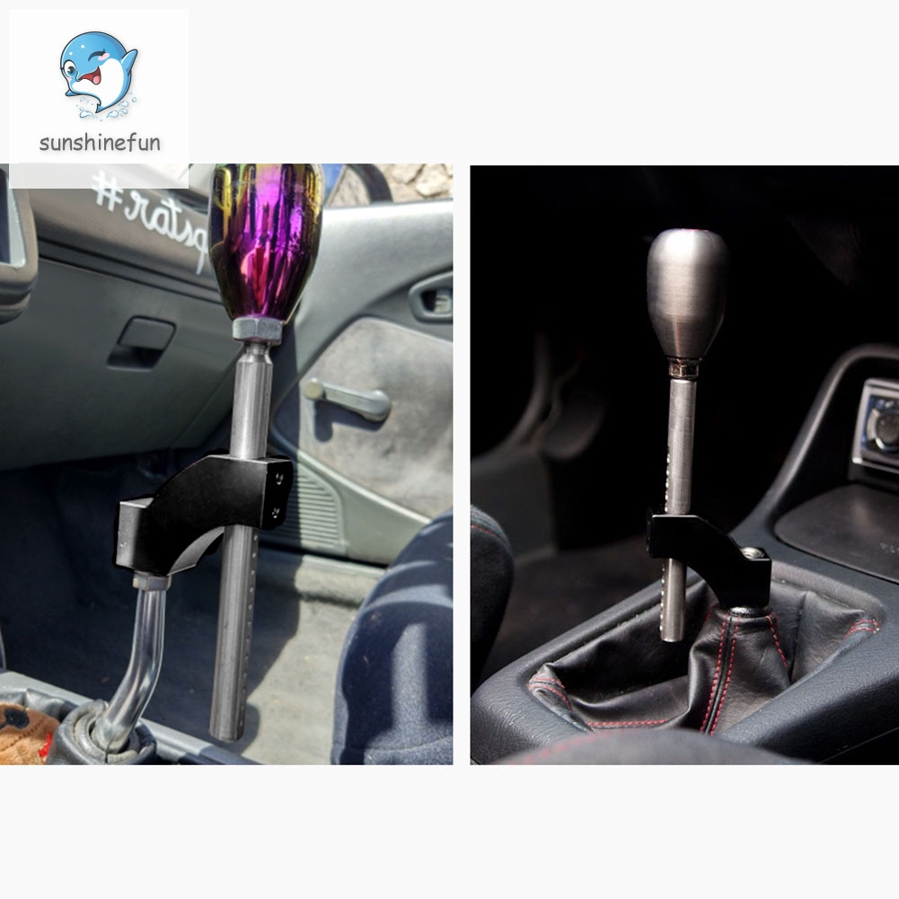 Car Aluminum Shift Knob Extension Lever Extender Adjustable Height Gear Shifter Shift Knobs
