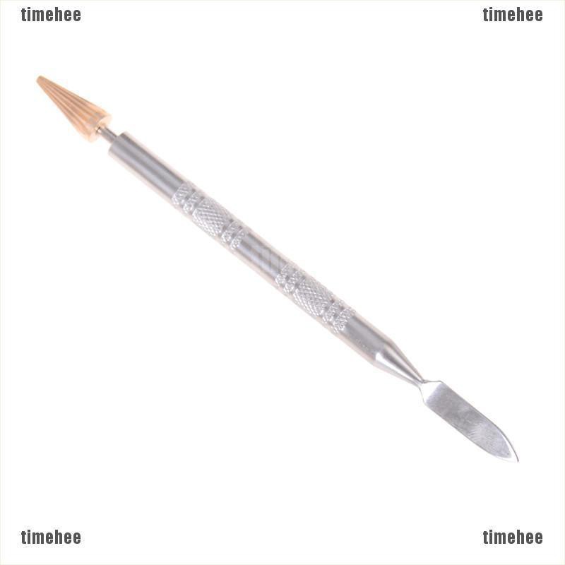 【thim•HEE】Brass Top Edge Dye Roller Oil Pen Applicator Belt Finisher