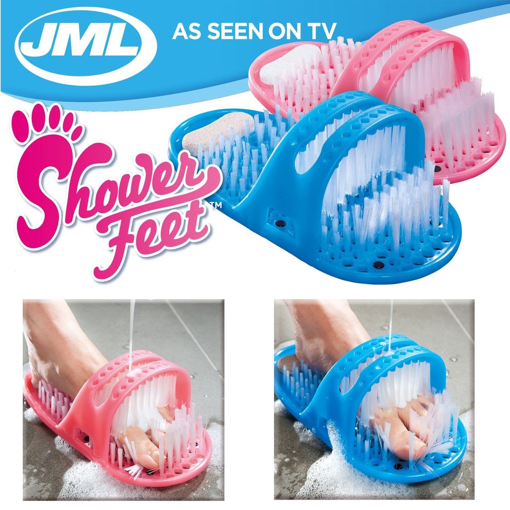 JML SHOWER FEET แปรงขัดเท้า TV Direct by TVD Warehouse sale Shopee