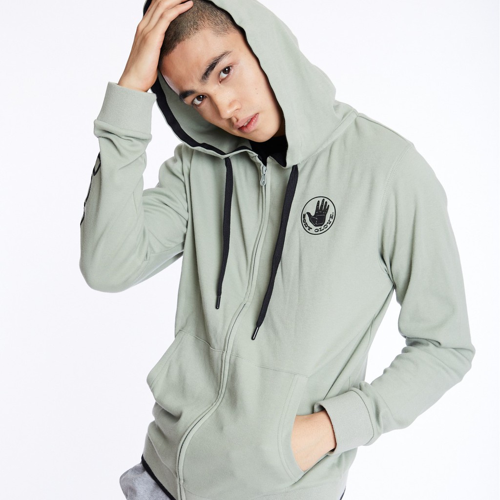 BODY GLOVE Mens SC Essential Hoodies เสื้อฮู้ด ผู้ชาย สีเขียวอ่อน63