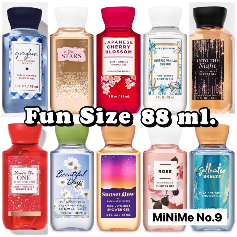 (แท้) เจลอาบน้ำ (ขนาดพกพา 88 ml.) Bath&Body Works Shower Gel Travel Size 88 ml. Shopee Thailand