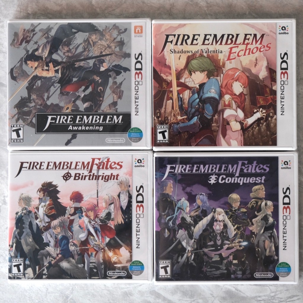 [Bundle มือ1 ส่งฟรี] 3DS Fire Emblem [US] ครบทุกภาค Brand New Sealed