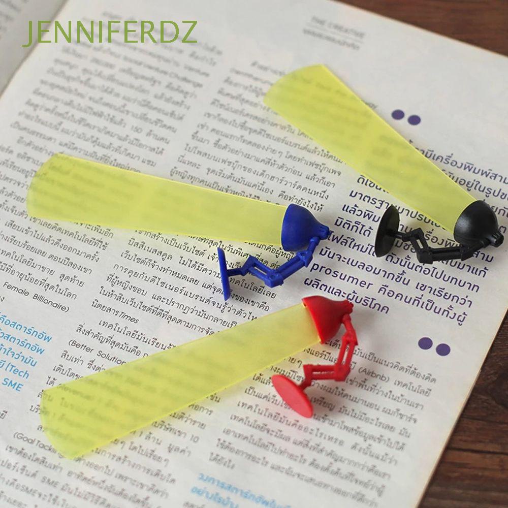 JENNIFERDZ School Supplies Lamp Bookmark Stationery Desk Lamp Shape 3D
