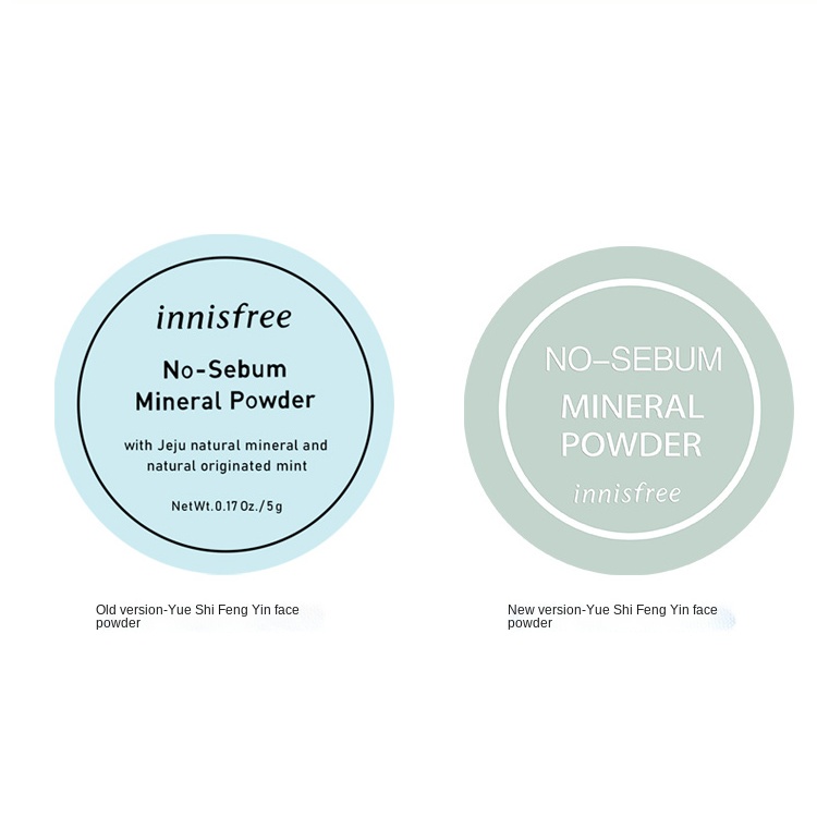 Innisfree No Sebum Mineral Powder 5g Concealer and Oil Control Loose