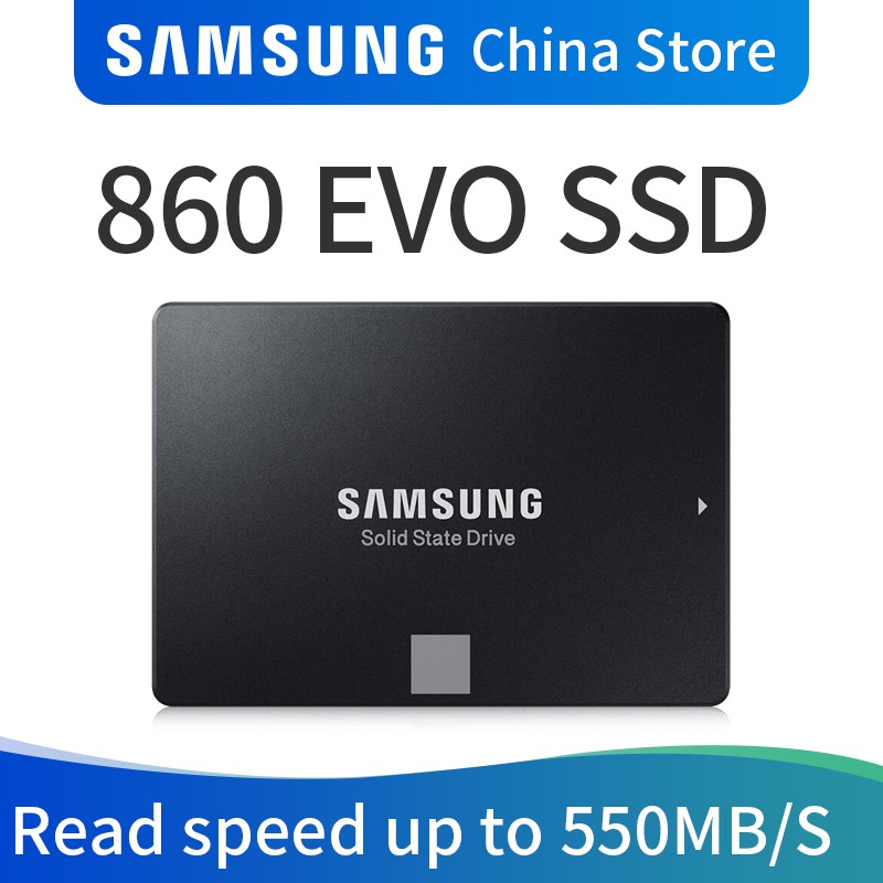 ฮาร์ดดิสก์：Samsung 860 EVO SSD 250GB 500GB 1TB Internal Solid State