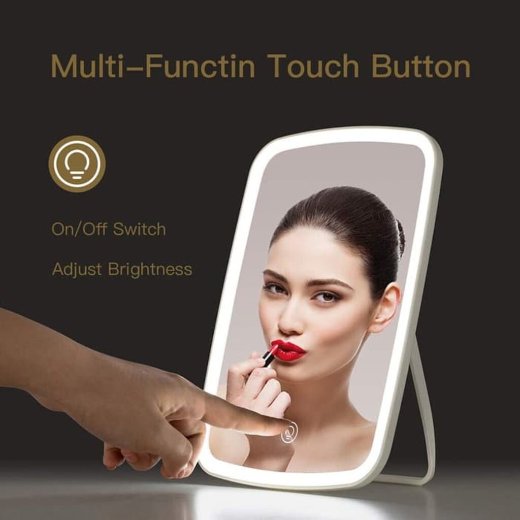 พร้อมส่ง ] กระจกแต่งหน้า Xiaomi Jordan & Judy LED Lighted Makeup Mirror