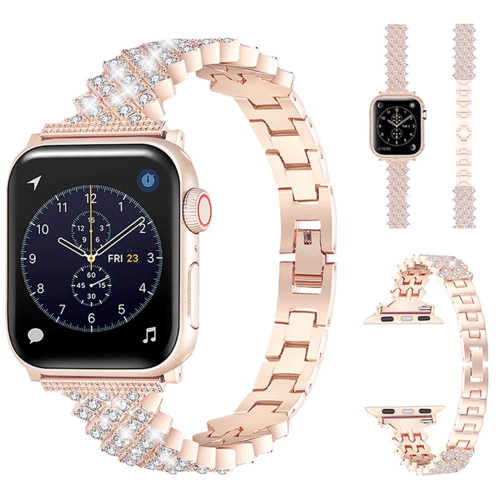 สาย applewatch Bling Diamond iWatch Strap Apple Watch Series 7 6 5 4 3