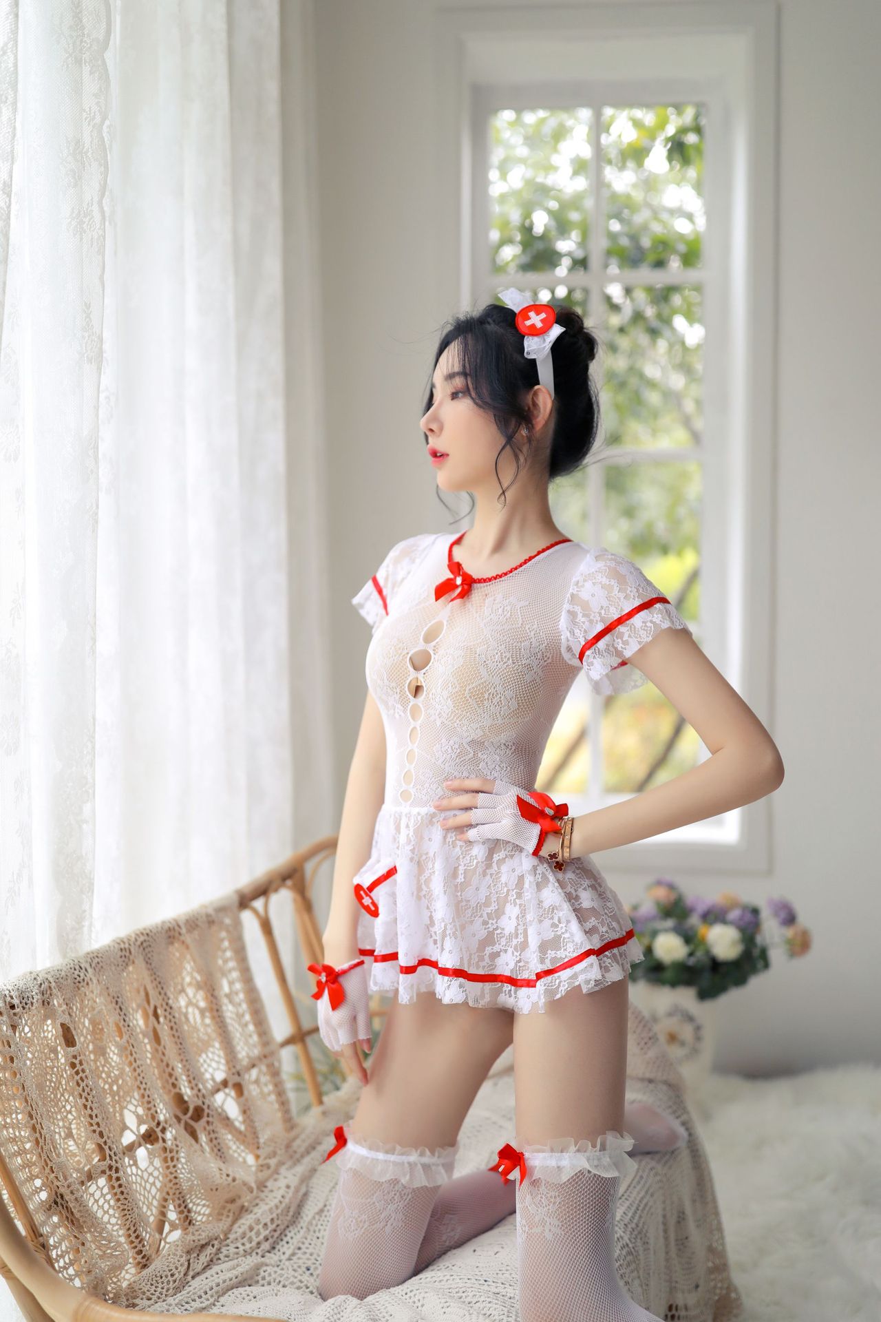 æŠ¤å£«è•¾ä¸ æƒ…è¶£è£…å†…è¡£éªšæŒ‘é€—è‚šå…œå¥³ä»†åºŠä¸Šåˆ¶æœ è¯±æƒ‘æ€§æ