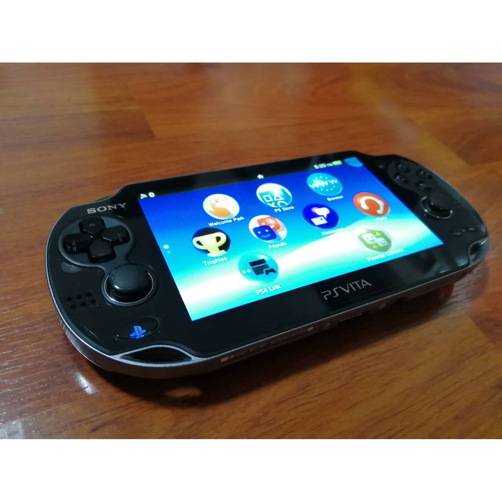 PS Vita รุ่น 1000 จอ OLED สายมืด 32G แปลงแล้ว พร้อมลง (PKGj