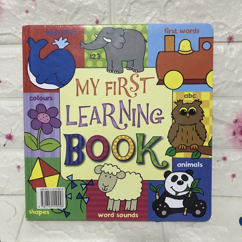 MY FIRST LEARNING BOOK (board book ) Shopee Thailand