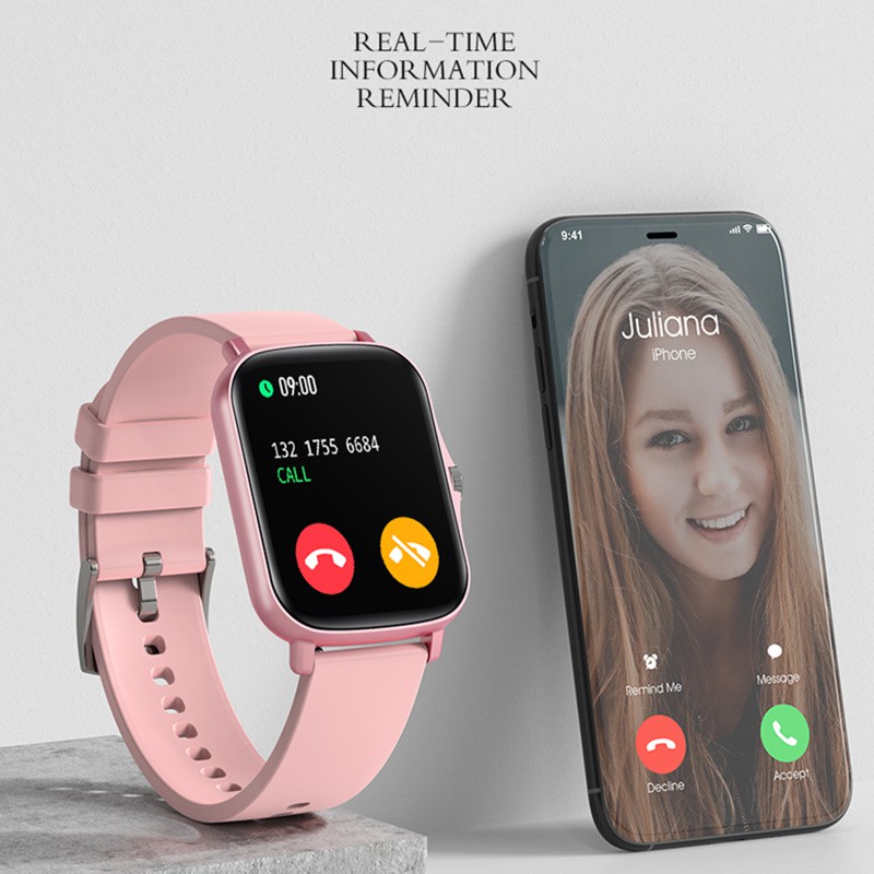 สายรัดข้อมืออัจฉริยะY20 Woman Smart Watch 2021 Full Touch Screen Knob
