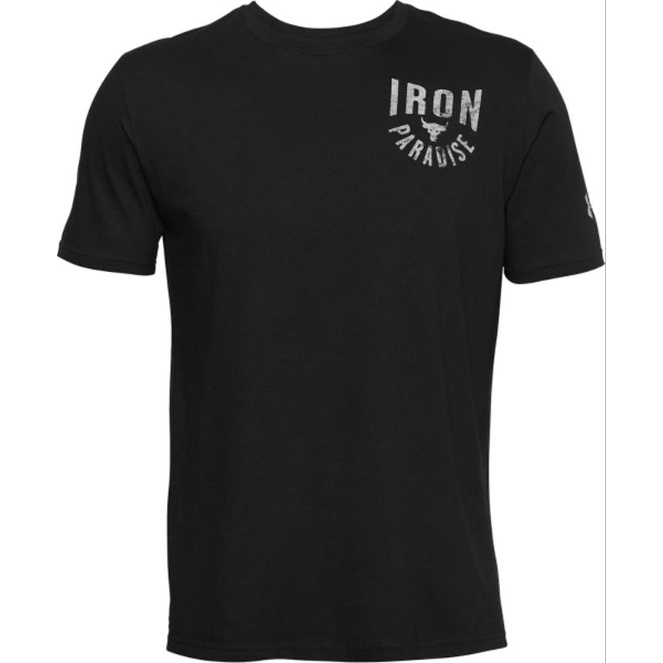 เสื้อยืด Under Armour UA Project Rock IRON PARADISE SS สินค้าแท้ 100