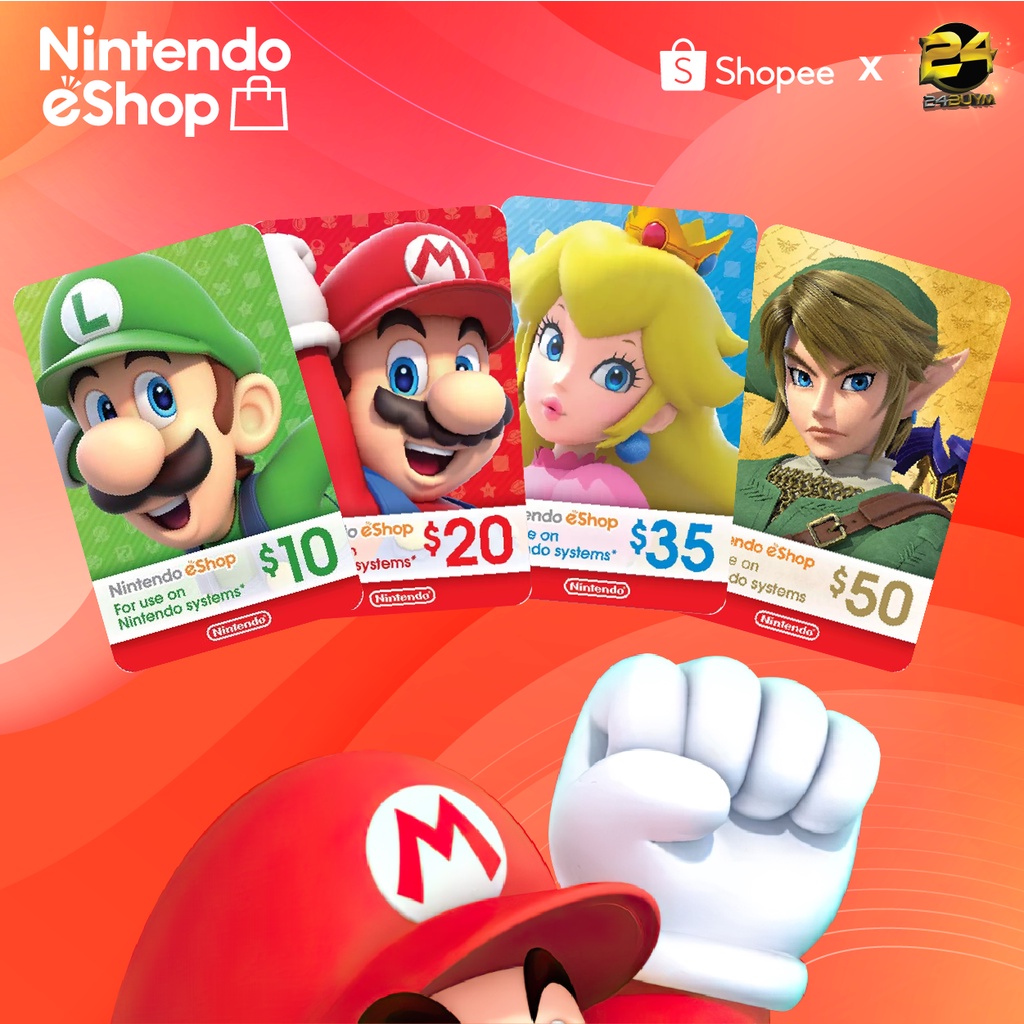 Nintendo Cards Shopee Thailand