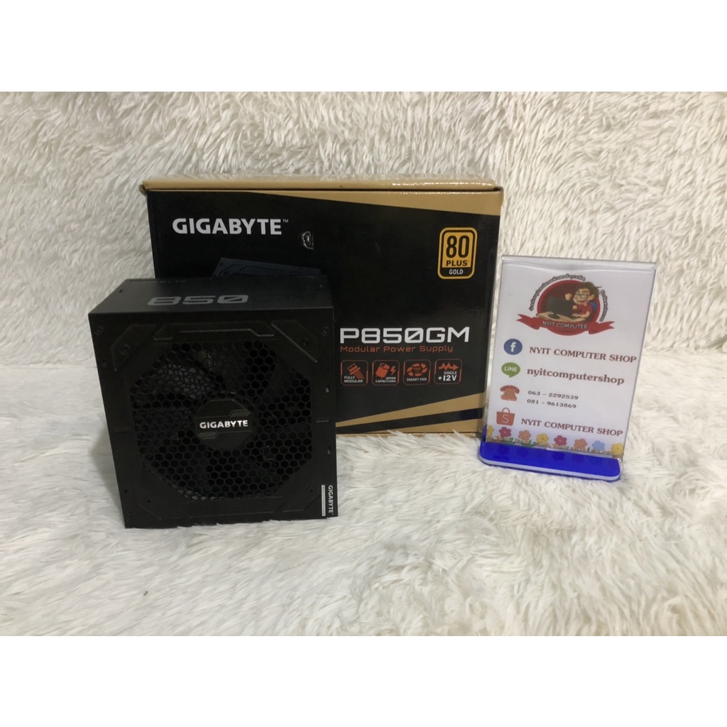 POWER SUPPLY GIGABYTE P850GM 850W 80 PLUS GOLD Shopee Thailand